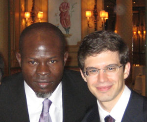 Eragon movie premiere, Dijmon Hounsou, Christopher Paolini