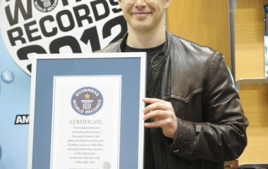 Christopher Paolini, Guinness World Records, pop culture