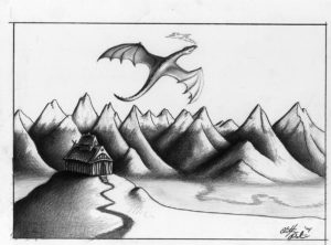 Saphira and the Beor Mountains