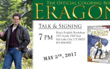 Christopher Paolini Coloring Book Tour - SLC