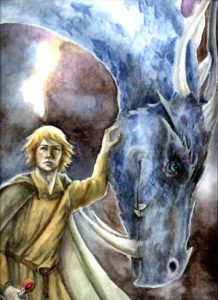 Eragon and Saphira, by Kim Kincaid