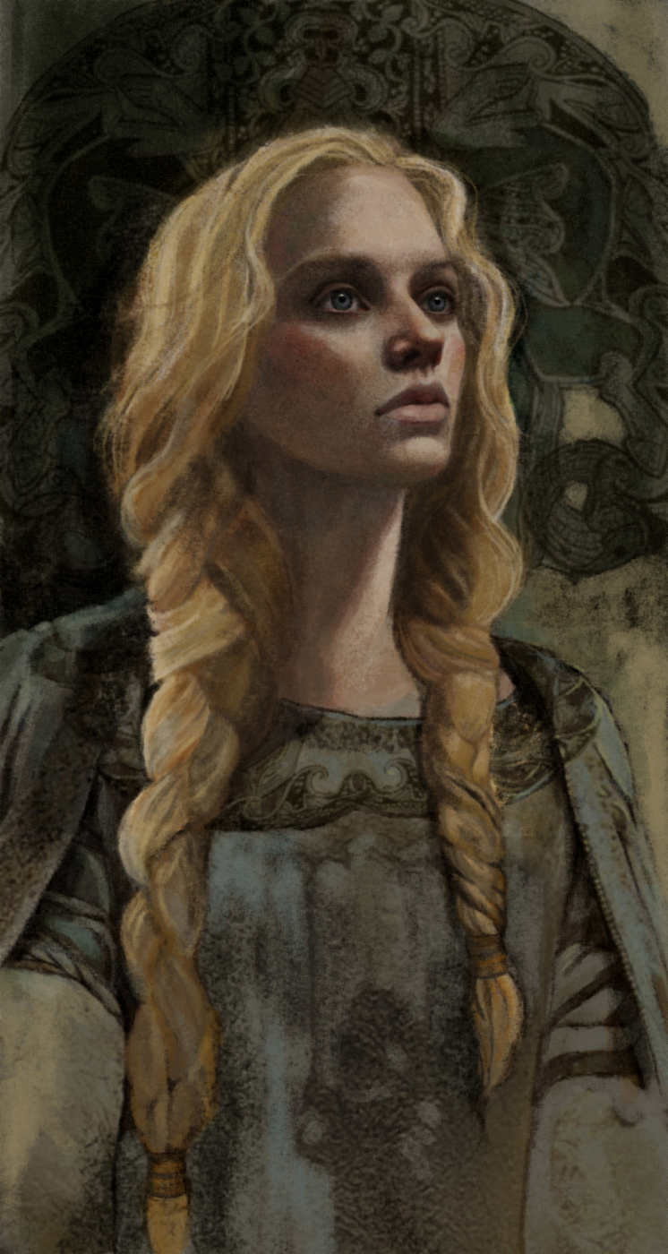 Eowyn, Shield Maiden, by Kim Kincaid