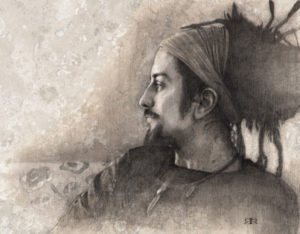 Untitled Sketch of Kim's Son, by Kim Kincaid