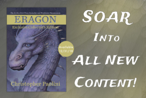 Barnes and Noble Collector's Edition Eragon promo, preorder B&N Eragon