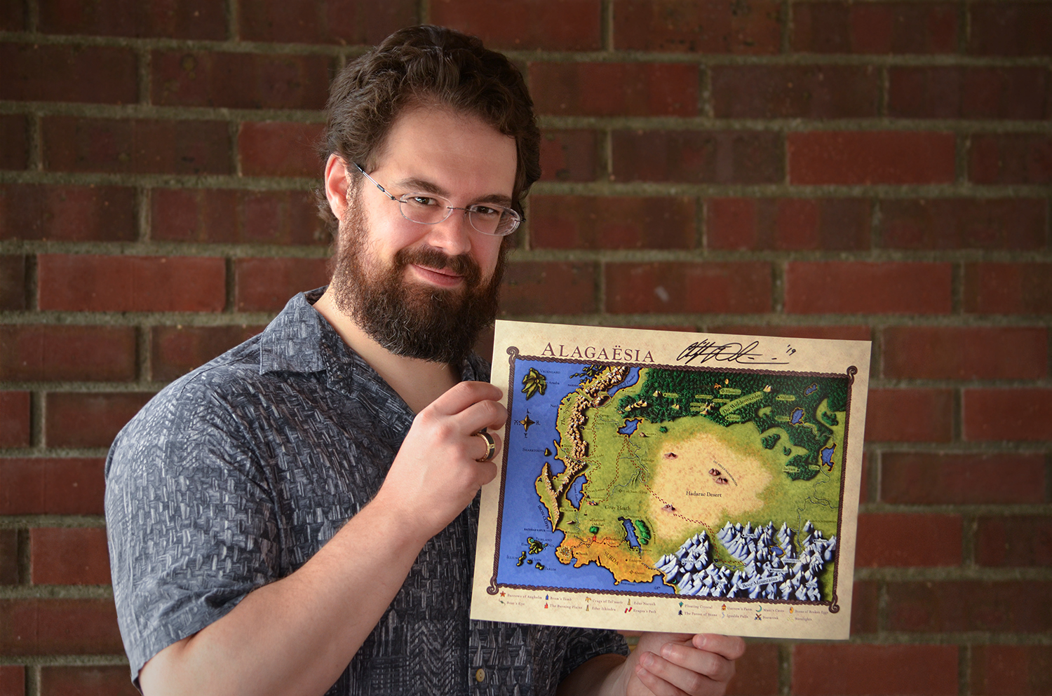 Christopher Paolini, 2019 color map