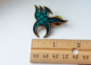 Blue Yawë Pin