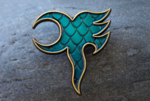 Blue Yawë Pin