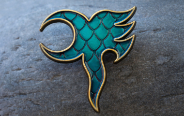 Blue Yawë Pin