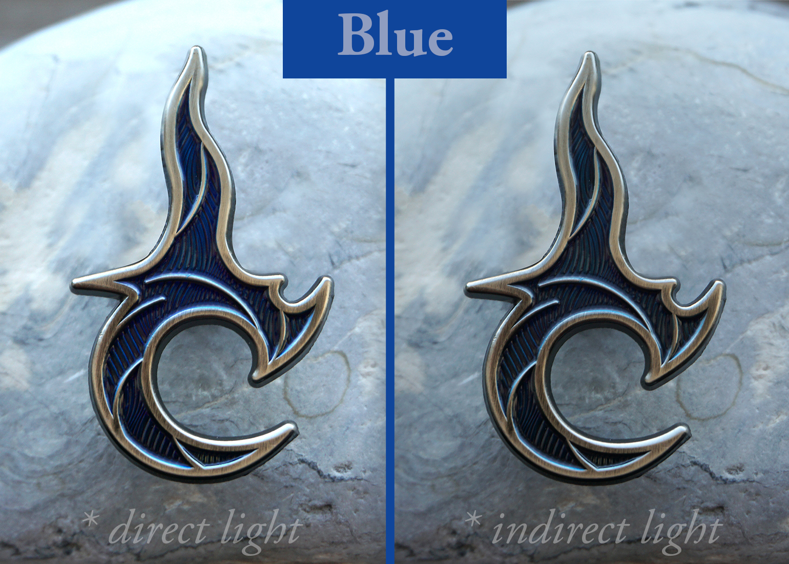 blue brisingr pin