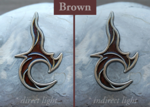 brown brisingr pin